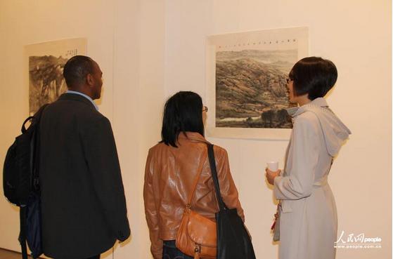 �й��黭��������չ 120��ˮī�����෨������