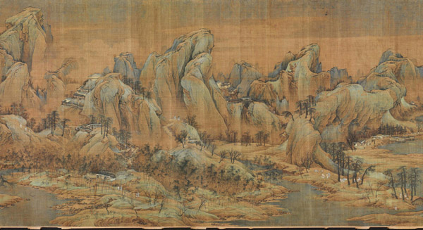 山水画历史名作赏析-宋《江山秋》