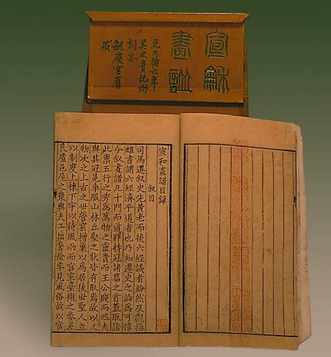 中国书画历代典籍之《宣和画谱》