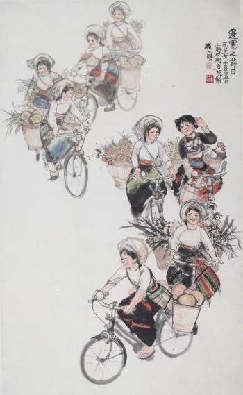 海派文化进齐鲁书画艺术展山东济南开幕