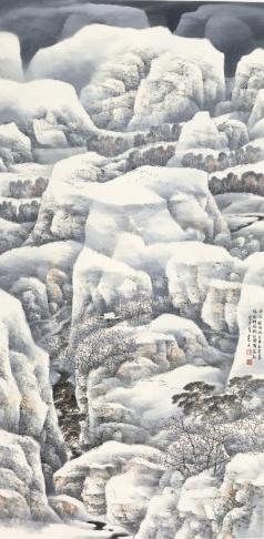 海派文化进齐鲁书画艺术展山东济南开幕