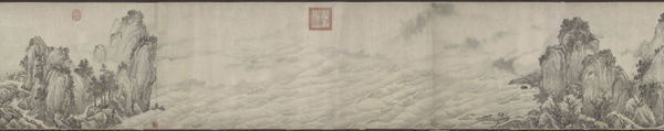 《江山万里图》卷,南宋,赵芾作