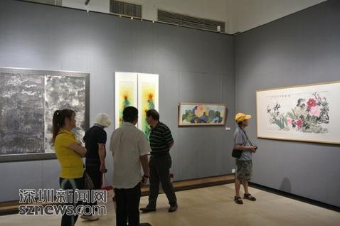深圳市政协举办“中国梦,我的梦”主题书画展