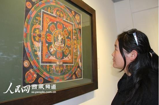 西藏唐卡学术邀请展在拉萨展出60天