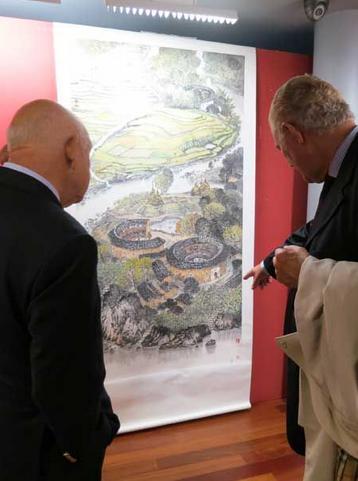 ���������й�ɽˮ��¥�滭��Ʒ�ڰ��迪չ