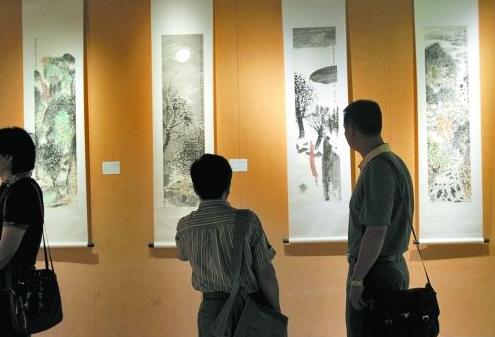 ���д�ɽˮ����Ʒչ����ʡ����Ժ��Ļ