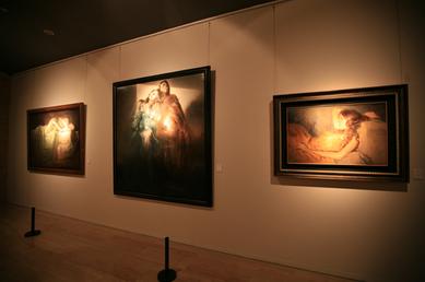 画架的背后·戴平均油画作品展中国美术馆启幕