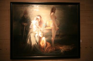 画架的背后·戴平均油画作品展中国美术馆启幕