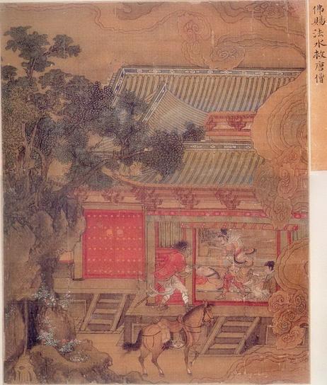 中国古代山水画家王振鹏