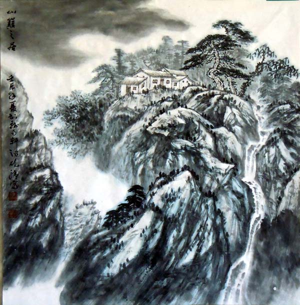 许砚清先生山水画作品选登(中国山水画艺术网编发)