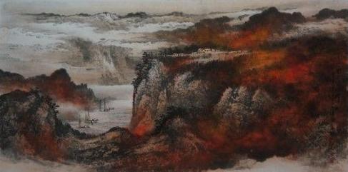 �Ĵ�ɽˮ���һƹ���Ѳչ���մ�����Ļ