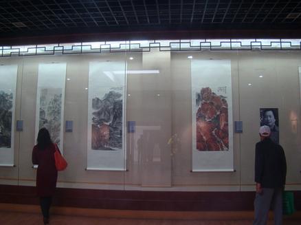 新娄东画派山水画展合肥亚明艺术馆开幕