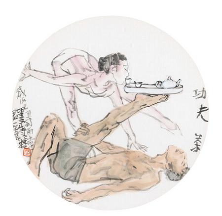 极妙参神·尉晓榕中国画小品展开幕