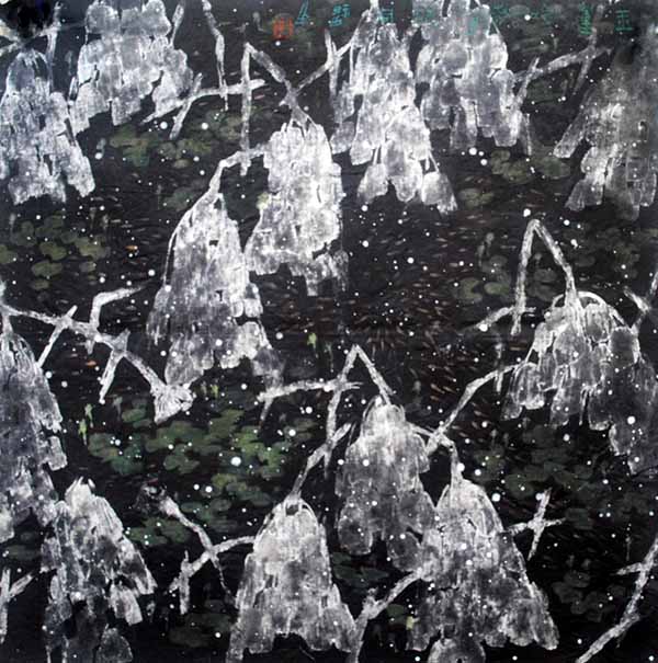 古莲吟春 68X68 邵同福