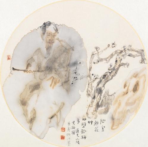 笔简意足 气韵生动—浅析欧阳子白水墨人物画