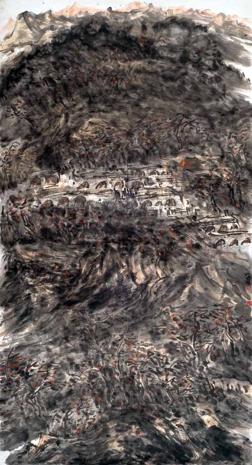 吕梁秋韵 180cm×97cm
