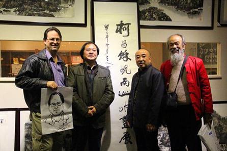 安徽籍山水画家柯昌余作品福建厦门展出