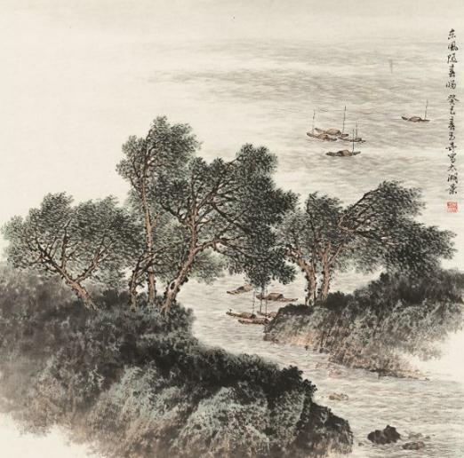 佘玉奇60余幅山水画作品将亮相南京诸子艺术馆