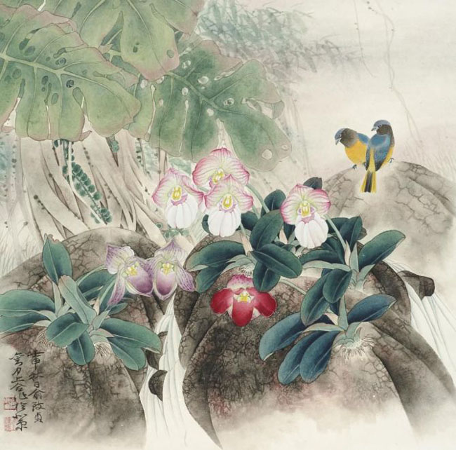 画里齐眉——伉俪画家俞致贞和刘力上