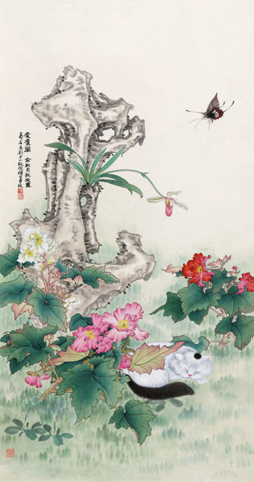 画里齐眉——伉俪画家俞致贞和刘力上