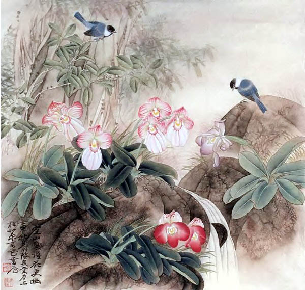 画里齐眉——伉俪画家俞致贞和刘力上