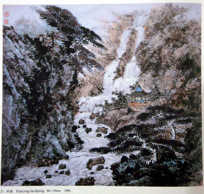 当代山水画家黄叶村作品欣赏