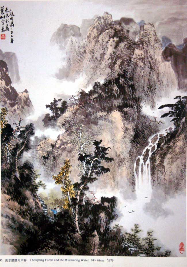 当代山水画家黄叶村作品欣赏