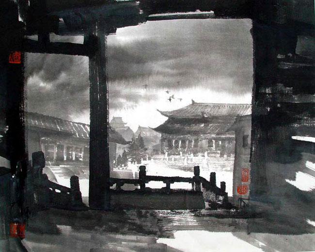 著名画家陈辉先生作品欣赏