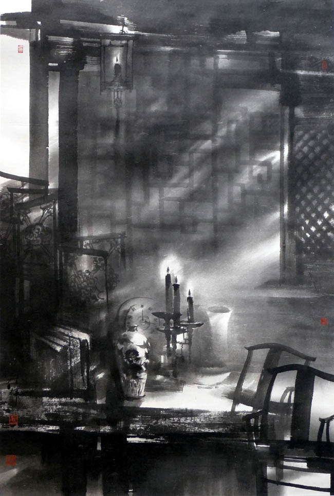 著名画家陈辉先生作品欣赏