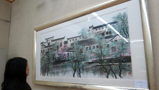 �����ָ�ʫ��ˮī�����黭չ���պϷ���Ļ