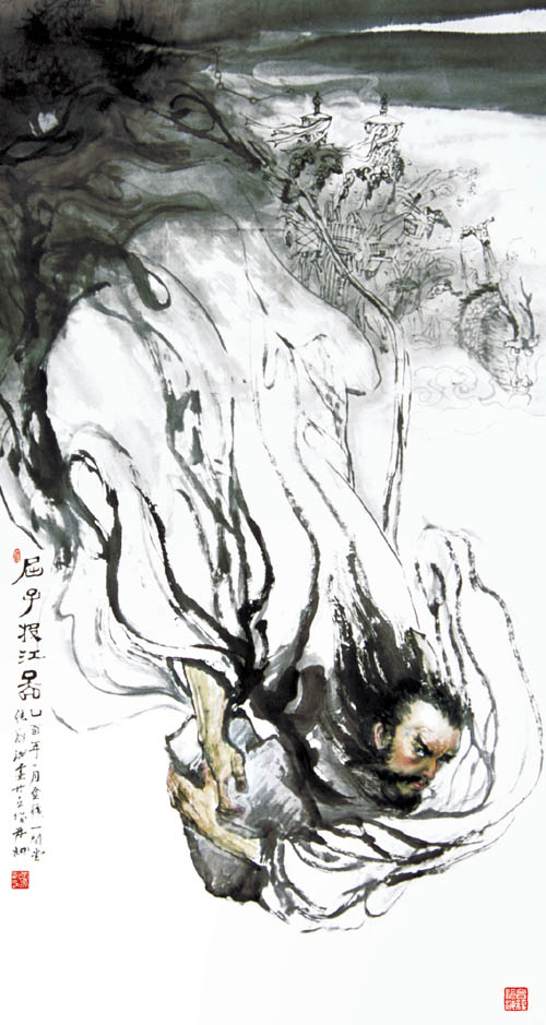 著名画家张翔洲:描真写意,描写今人古人
