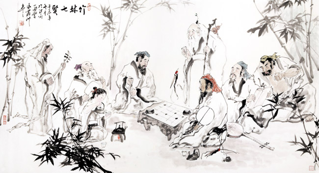 著名画家张翔洲:描真写意,描写今人古人