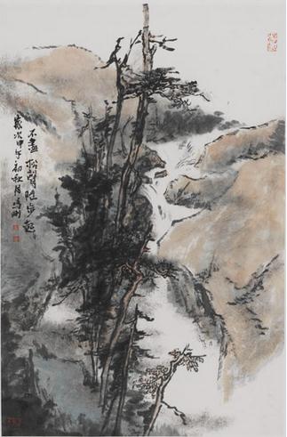 ���ݱʴ��衱���������й�ɽˮ��չ11��29�տ�չ