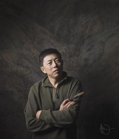 著名青绿山水画家顾大明受聘成为大道画院特聘画家