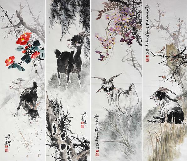 著名画家王以才
