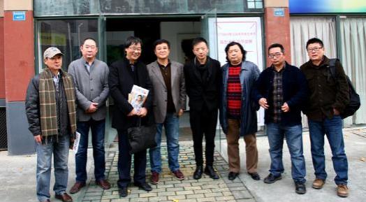 2014美术报艺术节郑忠工作室开放展海安启幕