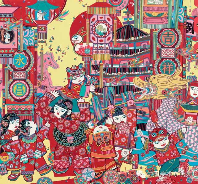 第12届全国美展中国美术奖·创作奖优秀奖作品欣赏