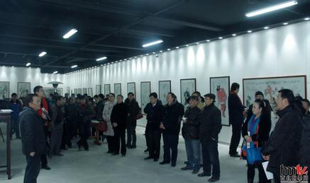 2014迎新春中国画六人展陕西西安启幕