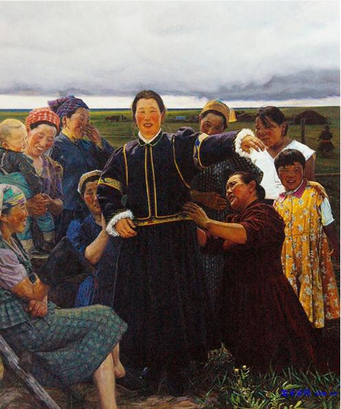中国写实画派十年展经典作品集锦(高清组图)