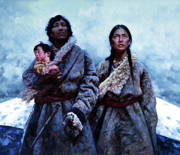中国写实画派十年展经典作品集锦(高清组图)