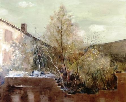 李文“无界”迎新春油画展北京宋庄开展