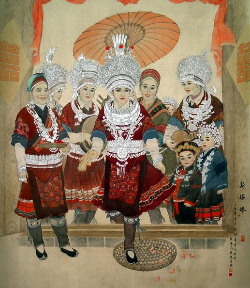 著名天津女画家刘正受聘成为大道画院特聘画家
