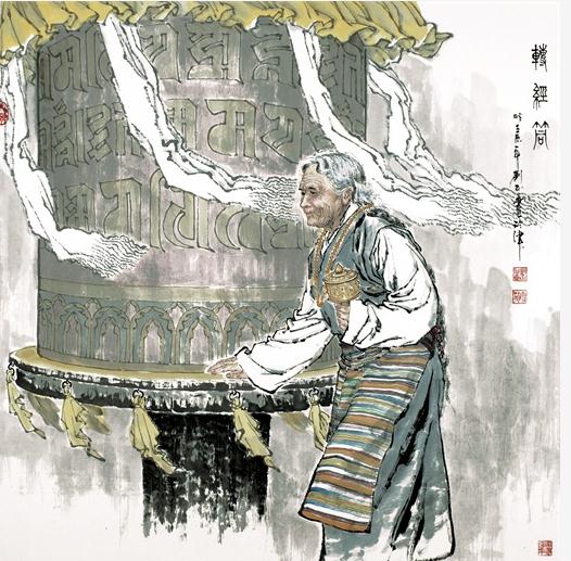 著名天津女画家刘正受聘成为大道画院特聘画家