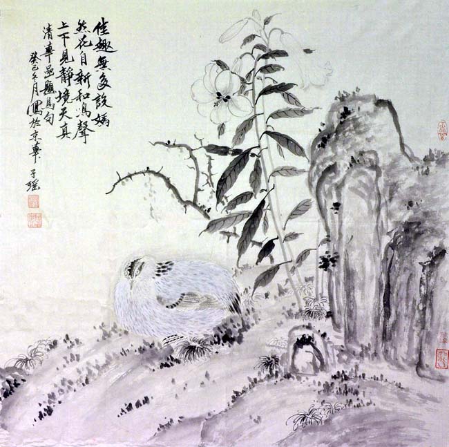 青年女画家王俏花鸟画艺术(高清组图)