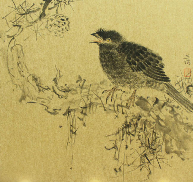 青年女画家王俏花鸟画艺术(高清组图)