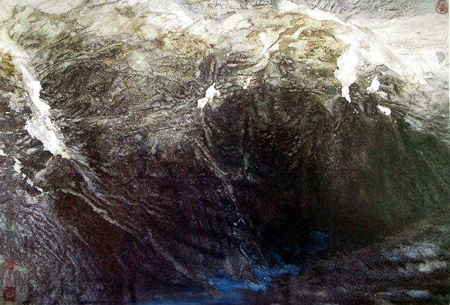 巴颜喀拉景观 63cm×89.5cm