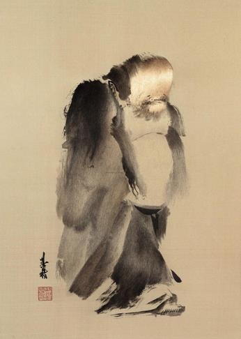 泼墨人物画家第一人:梁楷