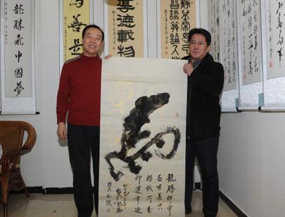 ���й��Ρ�ǧī�顱ӭ���黭��Ʒչ�ӱ�ʯ��ׯ����