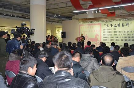 �����������������黭��Ʒչ�ھ���Ļ