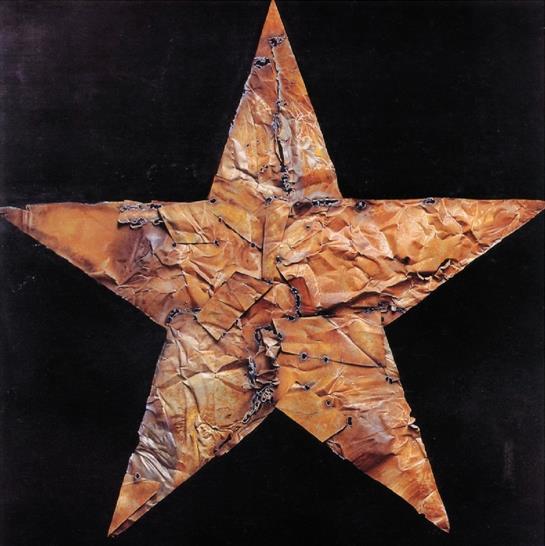 冷军 五角星 130×130cm 油画金奖